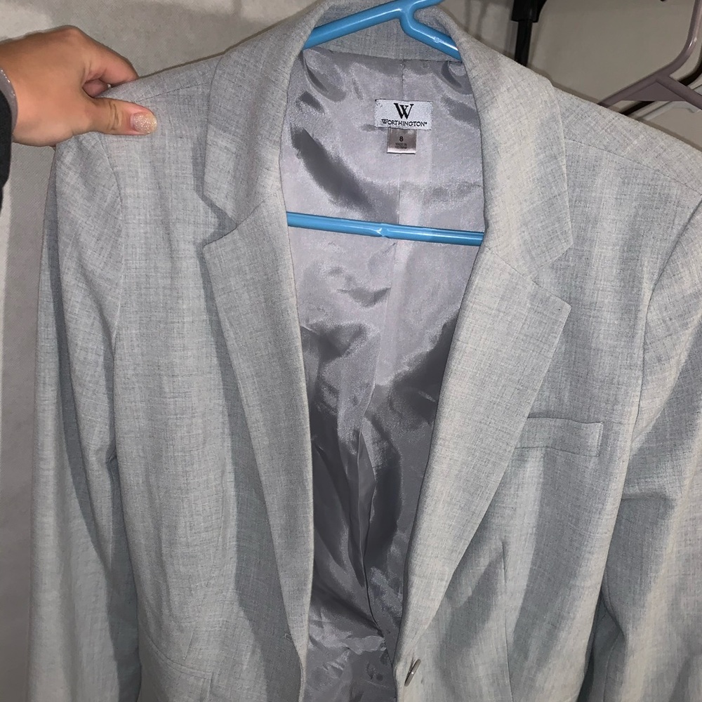 Worthington Gray Blazer